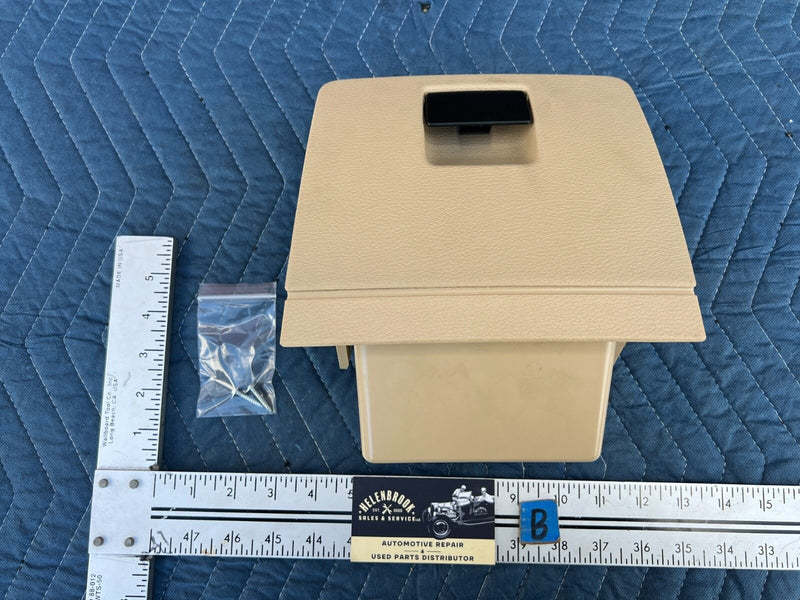 2011-2017 BMW X3 F25 Beige Driver Left Dash Storage Compartment Trim OEM #2379EM