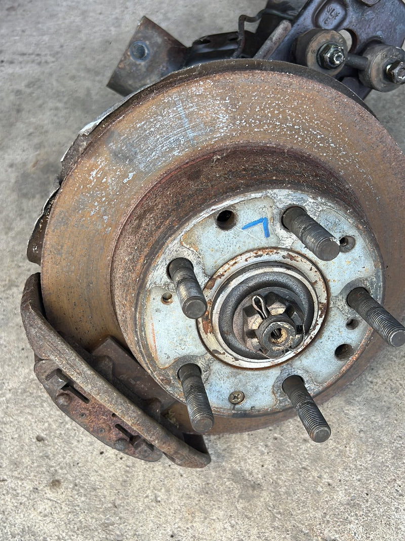 1983-1985 Porsche 944 Rear Trailing Arm Wheel Hub Knuckle Assembly OEM #1852EM