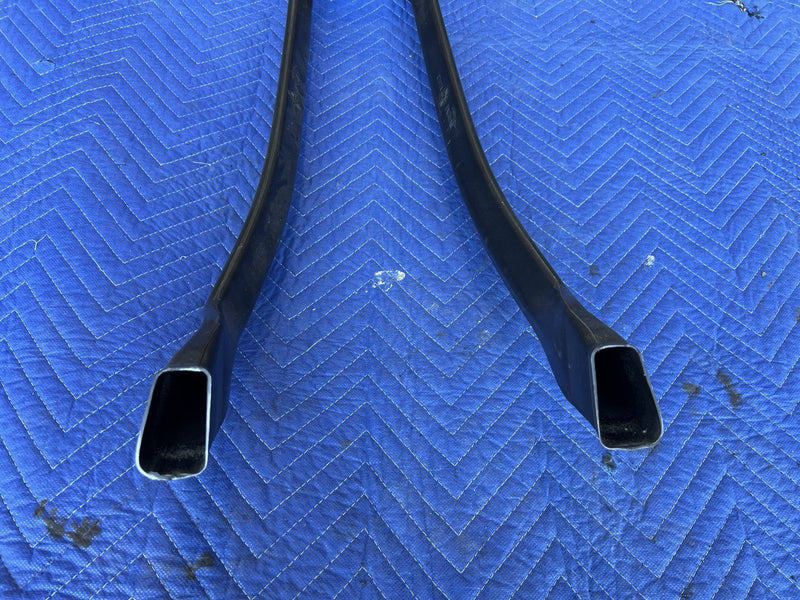 1998-2003 Jaguar XJR XJ8 X308 Center Console Heat Duct Air Vent Tubes #4658E