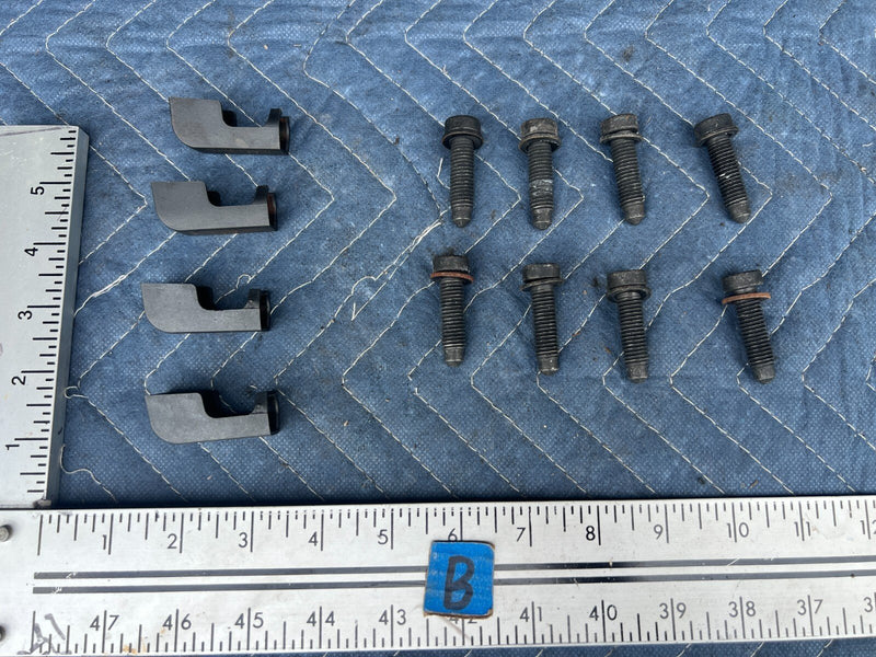 2005-2011 Audi A6 Front + Rear Left + Right Seat Hardware OEM #39ZJ