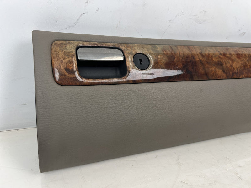 1998-2000 Volvo S70 V70 XC Glove Box Compartment Lid Tan Wood Grain OEM #6819EM