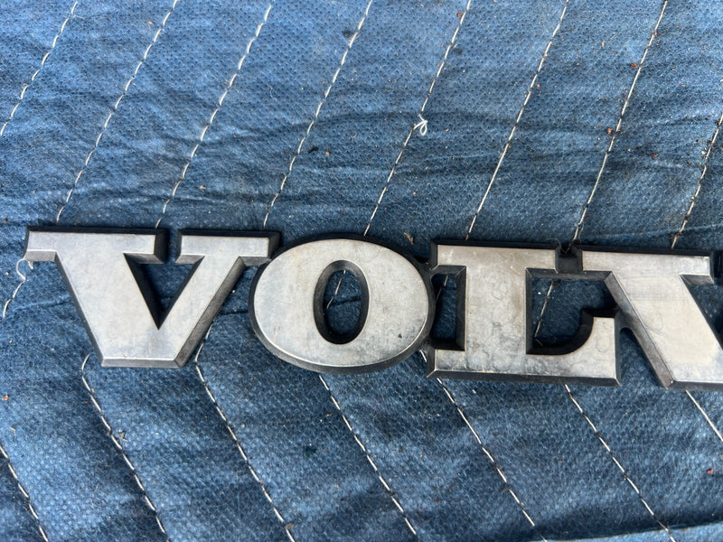 1992-1995 Volvo 940 740 Rear Trunk Hatch Volvo Emblem Badge Logo OEM #3243EM
