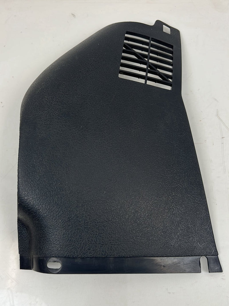 1975-1980 Volvo 244 240 Left & Right Dash Kick Panel Trim Pair Black OEM #5290EM