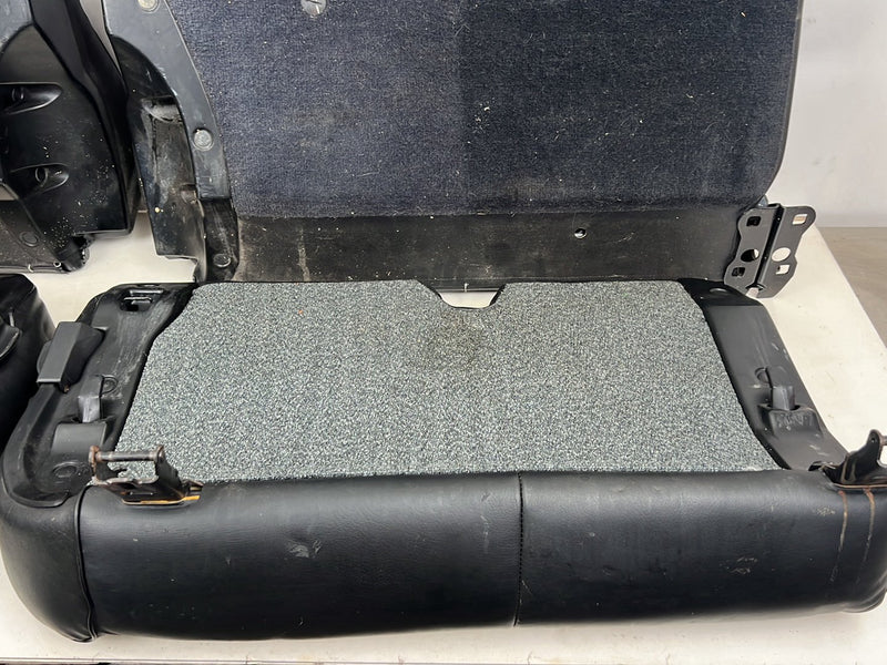 1990-1992 Volvo 740 745 940 Wagon Black Leather Rear Seat Assembly OEM #5985EM