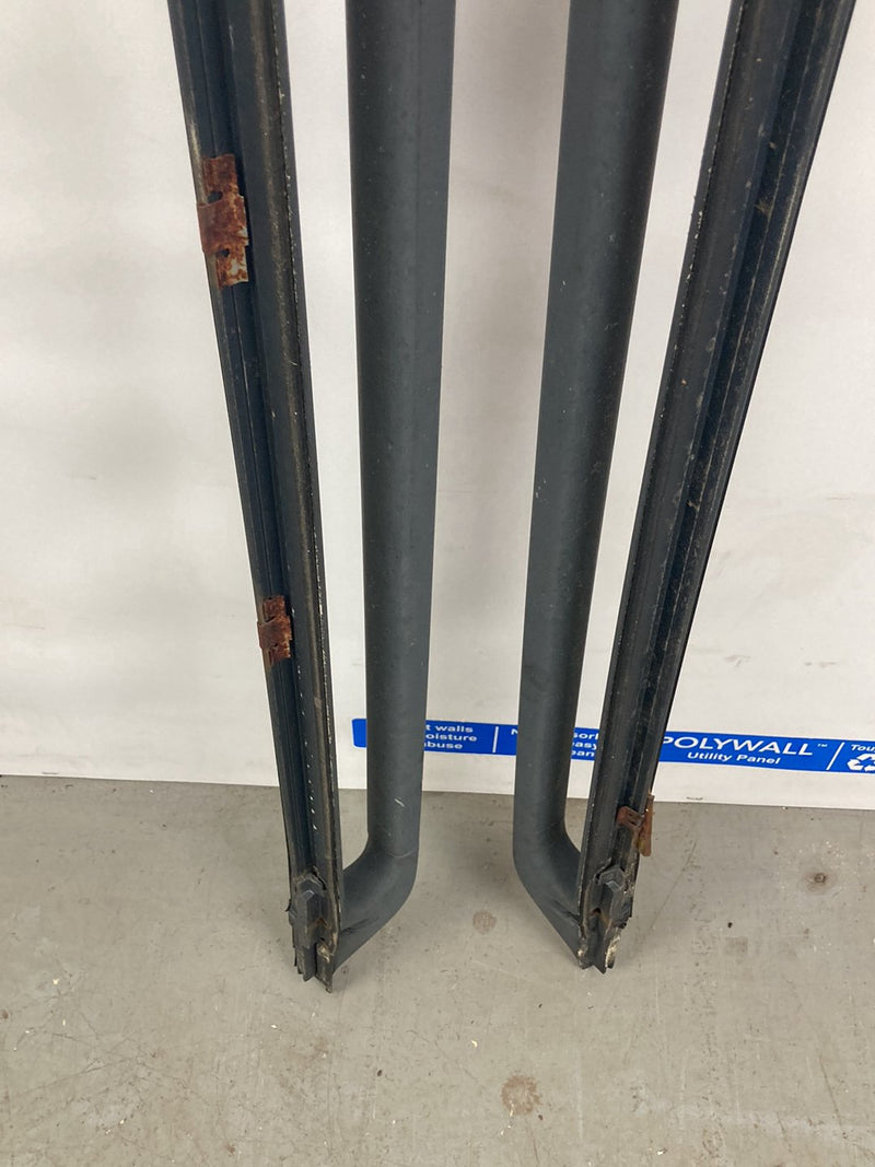 1998-2000 Volvo V70 Roof Rail Pair Wagon Black OEM #5229M
