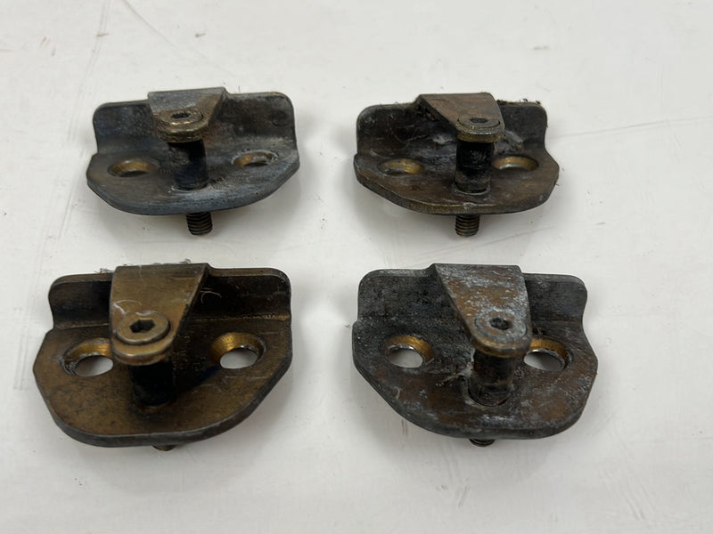 1975-1980 Volvo 244 240 Door Striker Catch Plate Set of 4 OEM #5364EM
