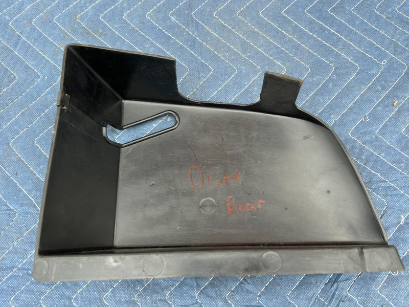 1967-1974 Volvo 140 142 Coupe Rear Right & Left Seat Belt Cover Trim OEM #4877EM
