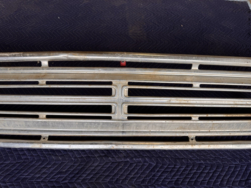 1972-1973 Dodge Truck Tin Front Grille D100 D200 Pickup Aluminum Trim OEM #4764E