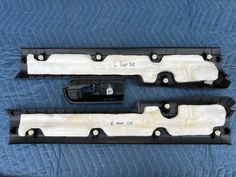 2003-2007 Honda Accord Right & Left Door Sill Scuff Plate Trim Pair OEM #1489CN