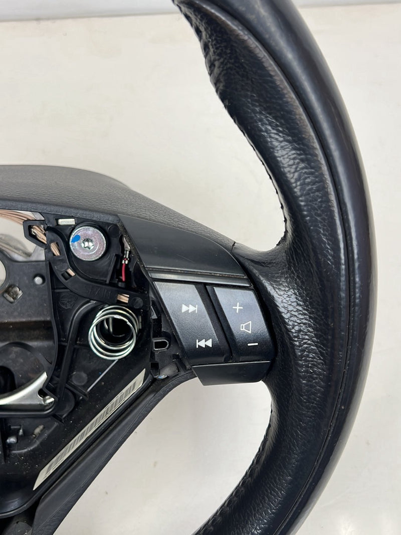 2004-2007 Volvo S60R V70R Steering Wheel Black Leather 08666887 OEM #5782EM