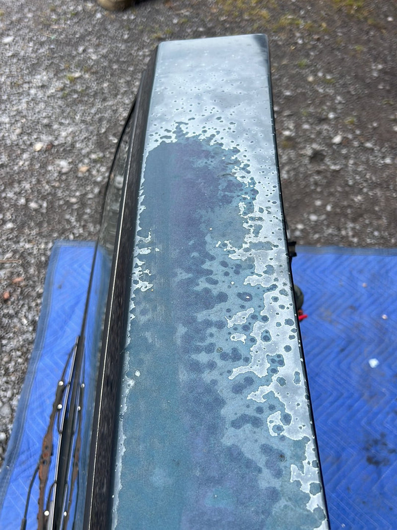 1990-1992 Volvo 740 745 940 Wagon Only Rear Hatch Panel Blue Green OEM #5999EM