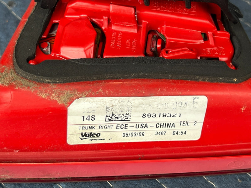 2005-2011 Audi A6 Passenger RH Inner Trunk Tail Light Lamp 4F5945094 OEM #3378EM