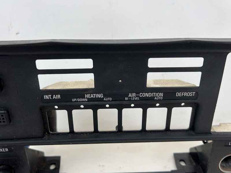 1980-1987 BMW E23 7 Series A/C Heat HVAC Climate Control Trim Panel OEM #5635EM