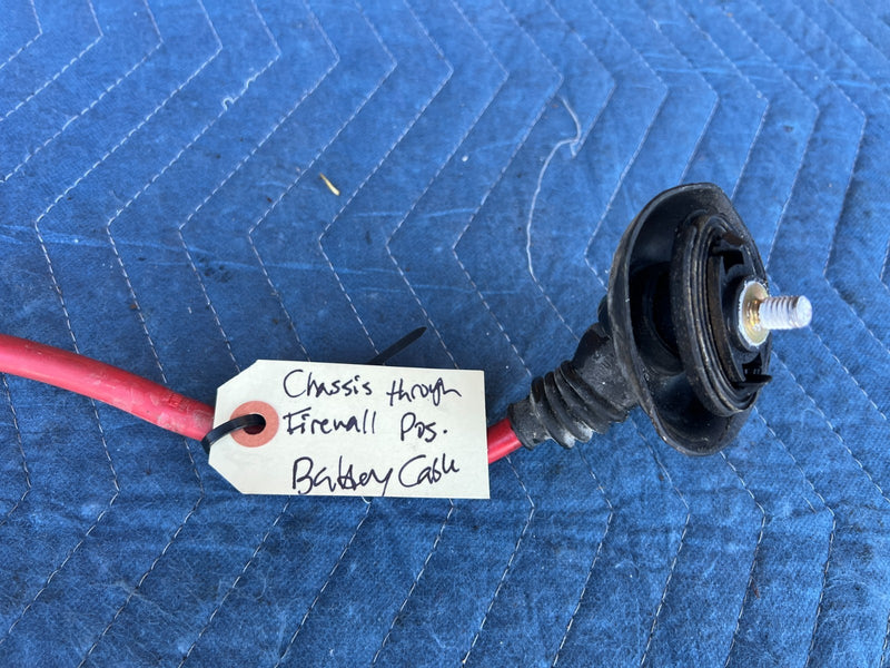 2000-2005 BMW 330xi 325xi E46 Chassis Firewall Positive Battery Cable OE #4831EM