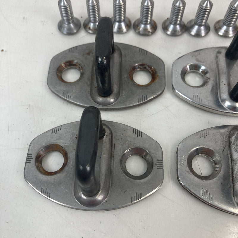2001-2005 Volkswagen Passat Door Striker Plates Set of 4 OEM #5513M