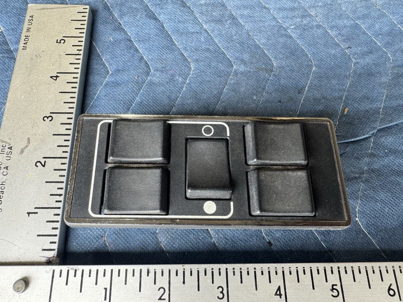 1986-1993 Volvo 240 244 245 Driver Front Left Master Window Switch OEM #4822E