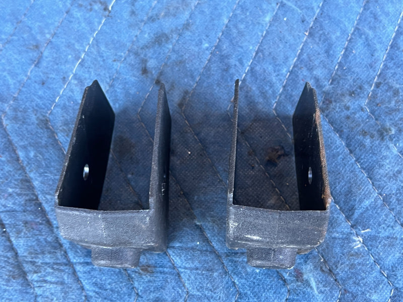 1986-1993 Volvo 240 244 245 Front Left & Right Seat Bolt Cover Trim OEM #4394EM