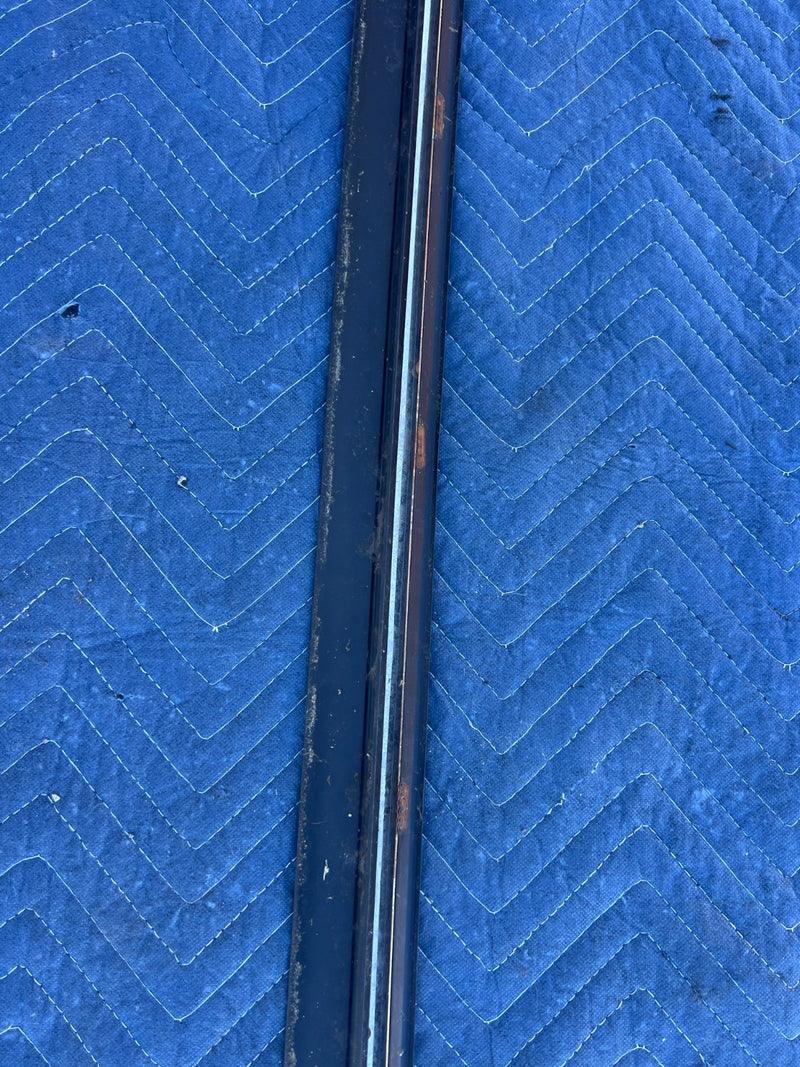 1986-1993 Volvo 240 244 *Sedan Only* Rear Bumper Trim Black & Chrome OEM #4275EM