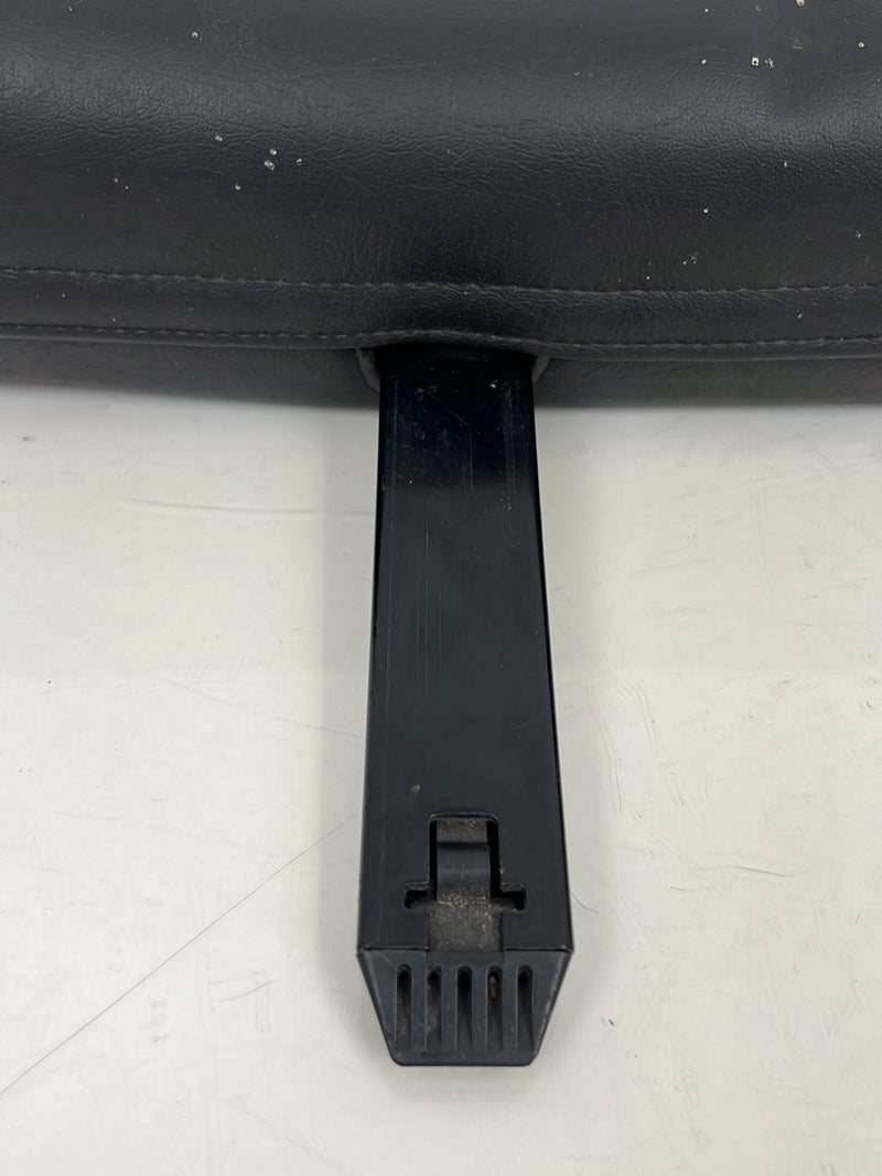 1990-1992 Volvo 740 745 940 Wagon Rear Black Leather Headrest Pair OEM #5864EM