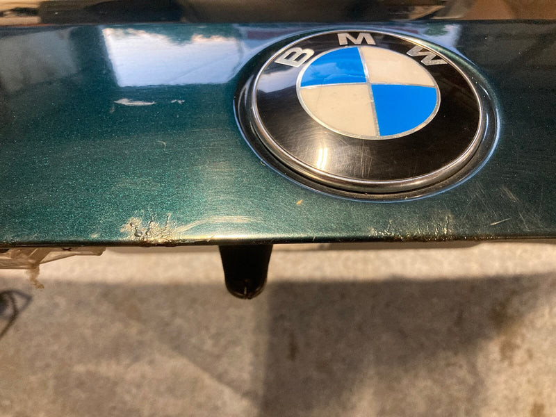 1986-1994 BMW 7 Series E32 Deck Lid Trunk Panel Green Hatch Rear OEM #1075M