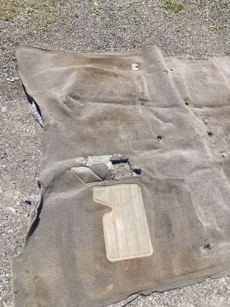 1996-1999 Chevy Silverado GMT800 Extended Cab Carpet Gray 15732515 OEM #4715M