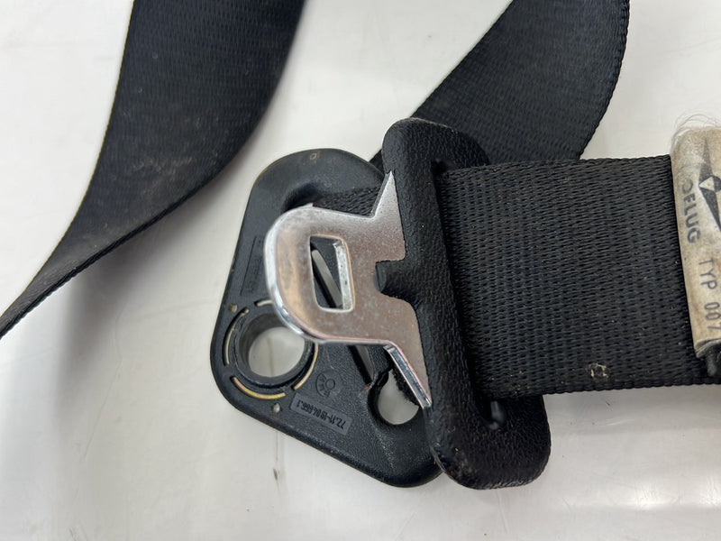 1984-1993 BMW 318i E30 Coupe Rear Seat Belt Retractor Set Black OEM #6737EM