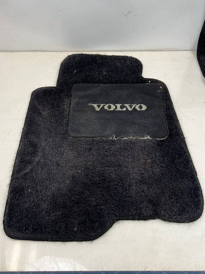 1975-1980 Volvo 244 240 Dark Blue Floor Mat Set of 3 Carpet OEM #5394EM