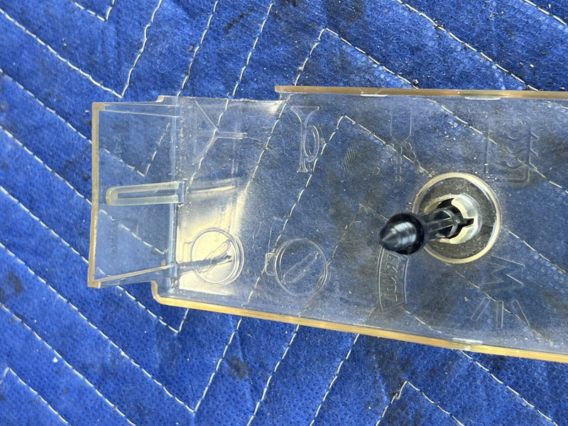 1980-1985 Cadillac Seville Fuse Box Cover Clear OEM #3348M