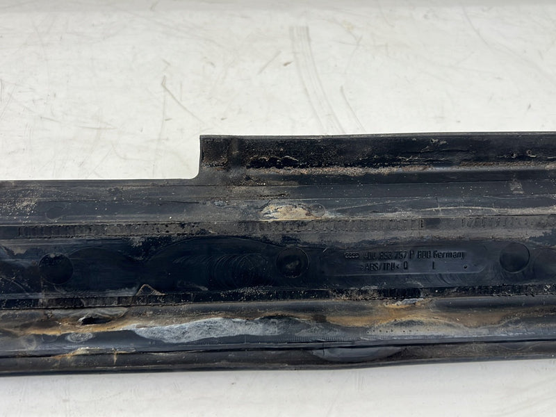 1996-2003 Audi S8 D2 A8 Lower Driver Left Rocker Panel Trim Black OEM #6568EM