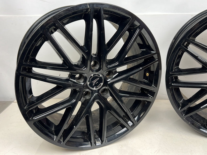 2004-2007 Volvo S60R V70 Platinum by Ultra 17x8" Wheel Pair Gloss Black OEM #5829EM