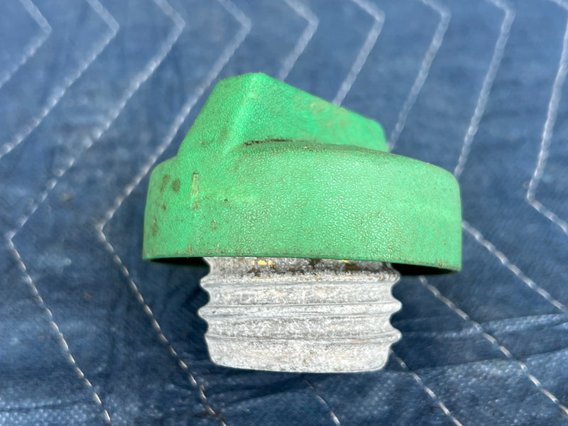 1986-1993 Volvo 240 244 245 Fuel Tank Gas Cap Green OEM #4425EM