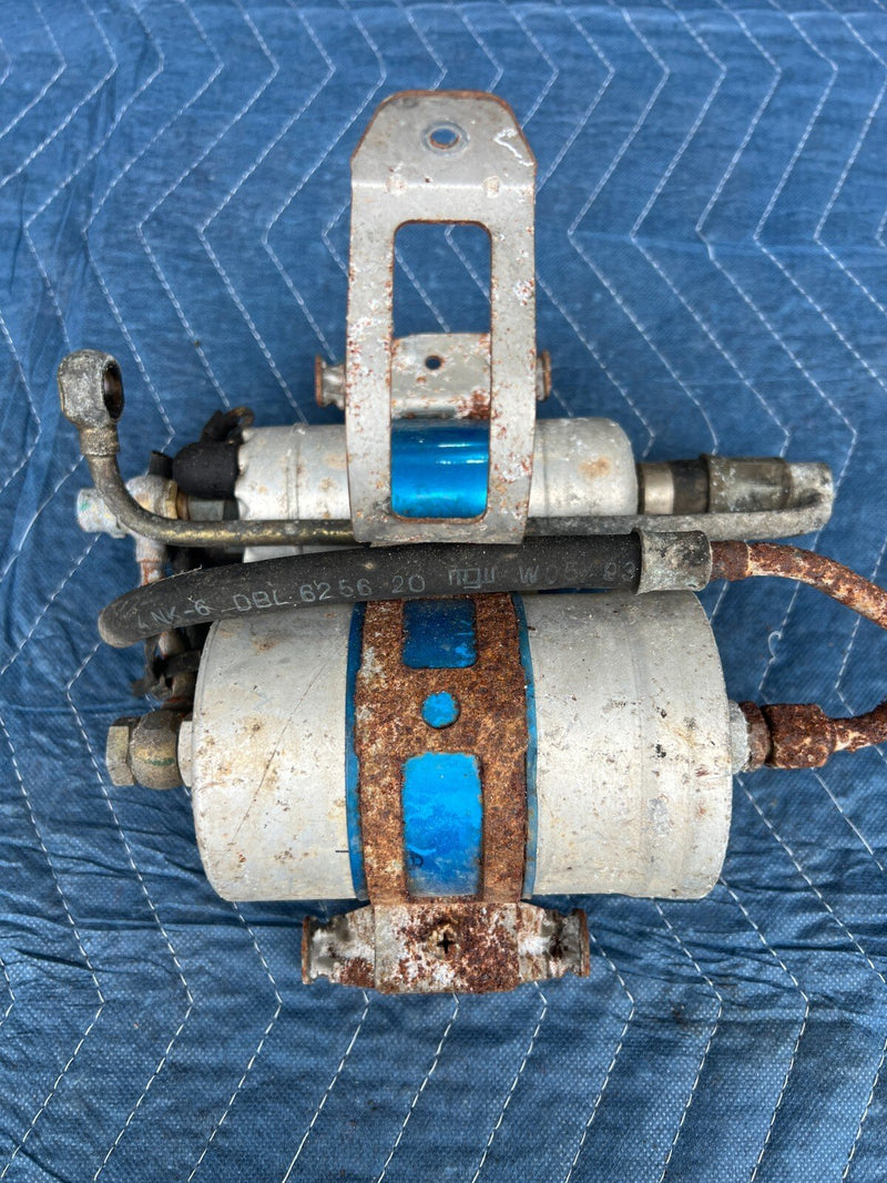 1983-1985 Porsche 944 Fuel Pump & Fuel Filter Mount Bracket Assembly OEM #2537EM