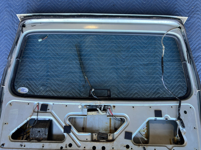 1986-1993 Volvo 240 245 Wagon Only Rear Hatch Lid Door Silver OEM #4141EM