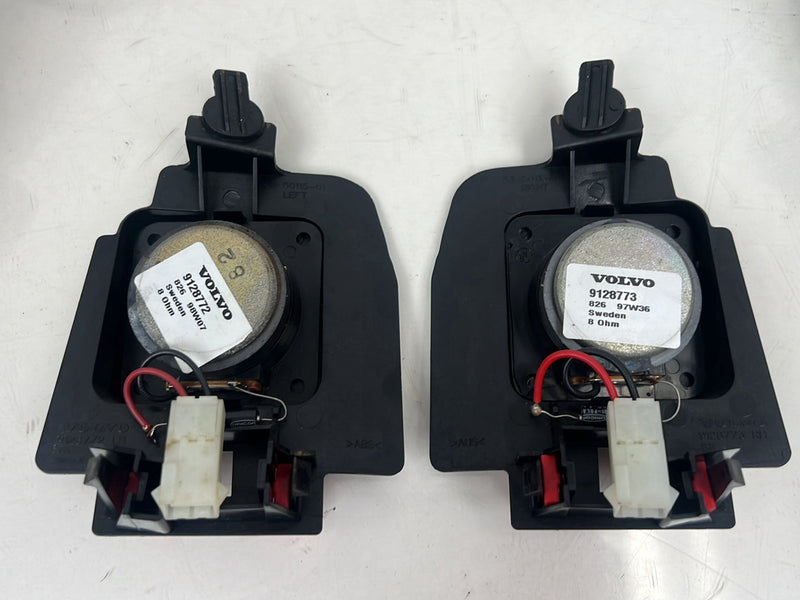 1998-2000 Volvo V70 Front Rear Left & Right Door Speaker Tweeter Set OEM