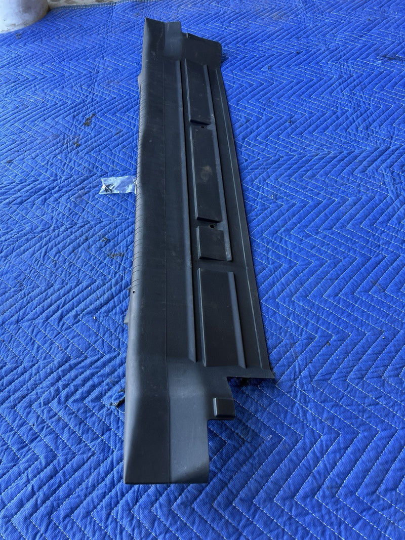 1998-2003 Jaguar XJR XJ8 X308 Rear Trunk Scuff Panel Deck Black Trim OEM #4653E