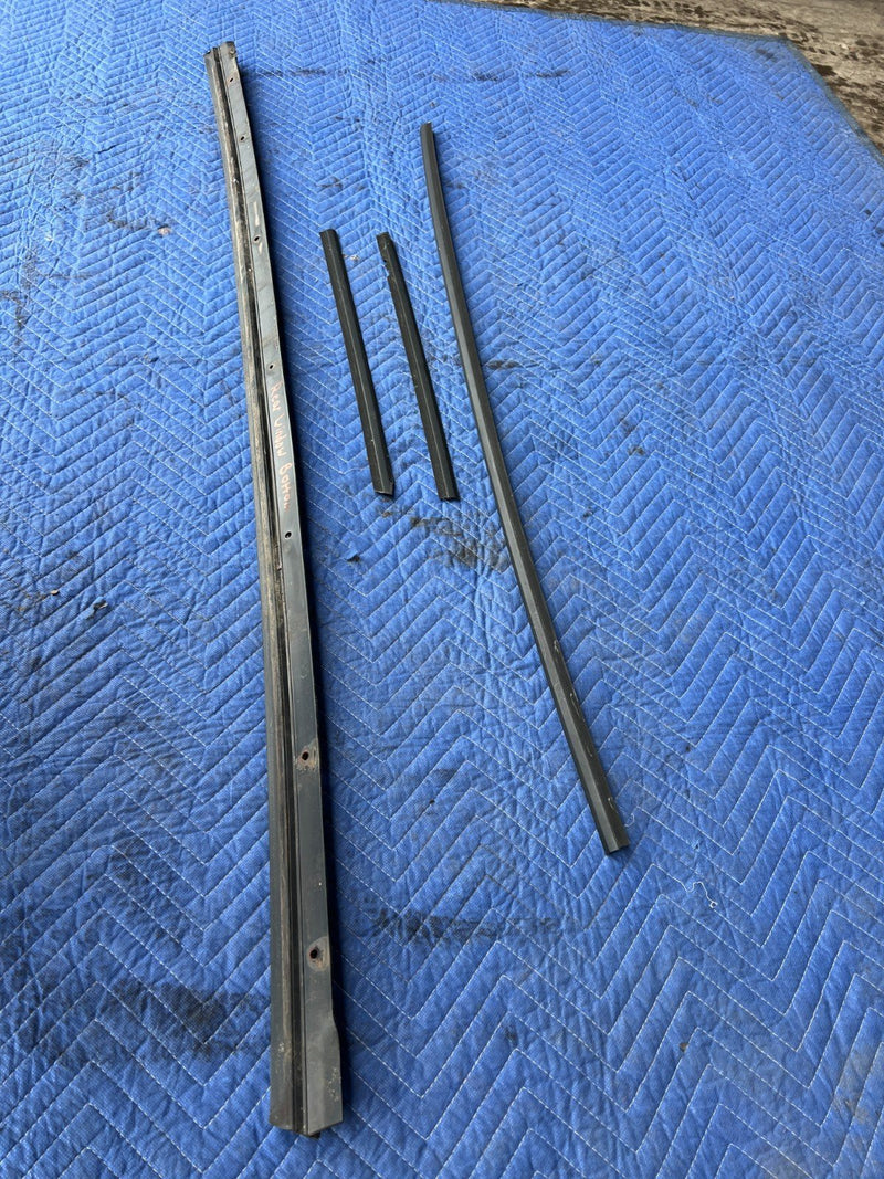 1989-1995 Volvo 740 940 Sedan Exterior Rear Window Molding Trim OEM #3816EM