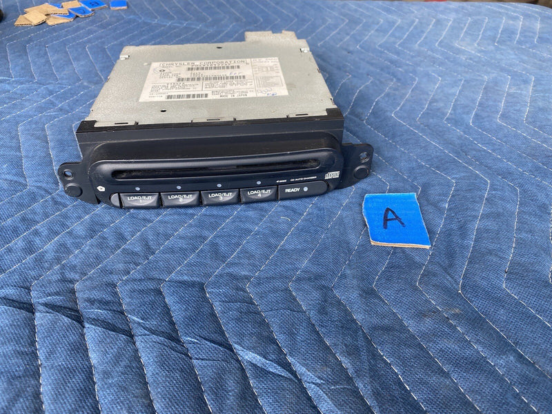 2001-2004 Chrysler 300M 4 Disc CD Auto Changer Player P04858522AF OEM #8MC