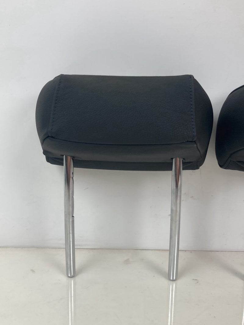 2003-2007 BMW 545i E60 Headrest Black Leather Left Right OEM #4951M