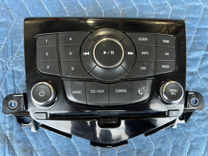 2012-2015 Chevy Cruze Radio Head Unit Control Entertainment 95914367 OEM #2190CN