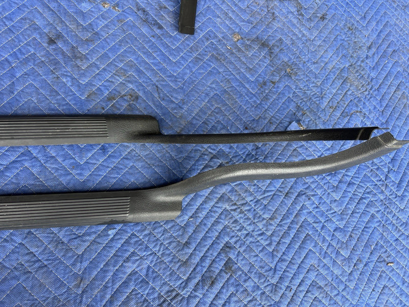 1993-1997 Volvo 850 850R Door Sill Scuff Panel Trim Set Of 4 Charcoal OEM #4442E
