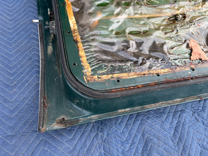 1967-1974 Volvo 140 142 Coupe Front Driver Left Door Panel Green OEM #4857EM