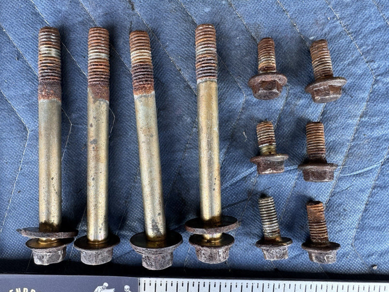 1986-1993 Volvo 240 244 245 Front Subframe Engine Cradle Bolts 2.3L OEM #4945E