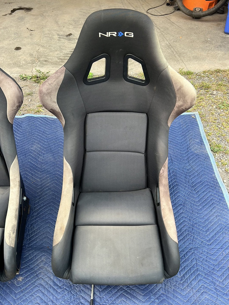 1983-1985 Porsche 944 Front Left Right NRG Racing Bucket Seat Pair OEM #5717EM