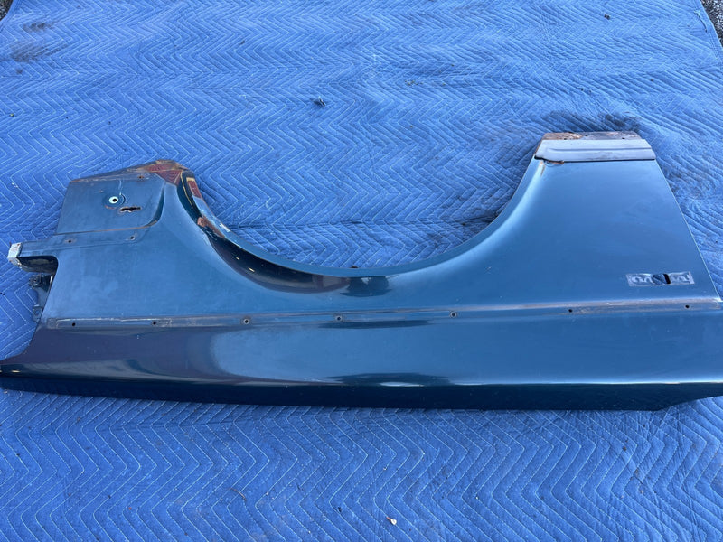 1986-1993 Volvo 240 244 Sedan Front Passenger Right Fender Blue Green OE #4291EM