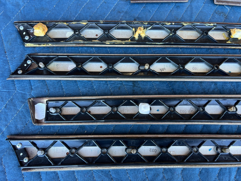 2000-2005 BMW 330xi 325xi E46 Front Dash Wood Trim Molding Set OEM #4825EM