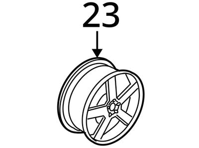 2005-2007 Volvo S60R V70R 18" x 8J Wheel & Tire Set of 4 30647397 OEM #2858EM