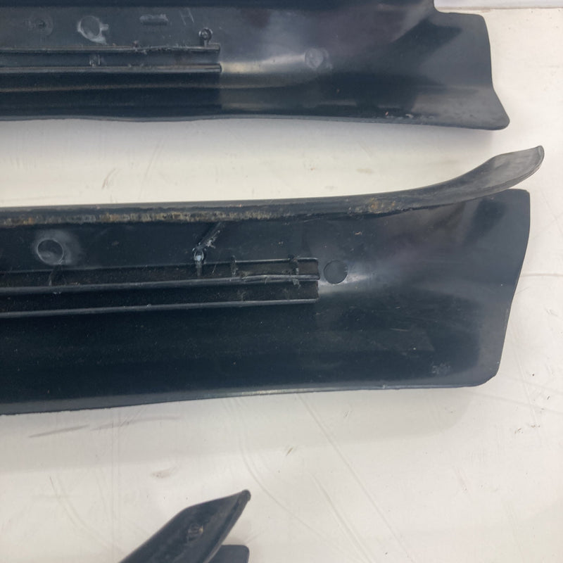 1981-1985 Volvo 240 245 Scuff Plate Set of 4 1202799 1202800 1202801 1202802 OEM