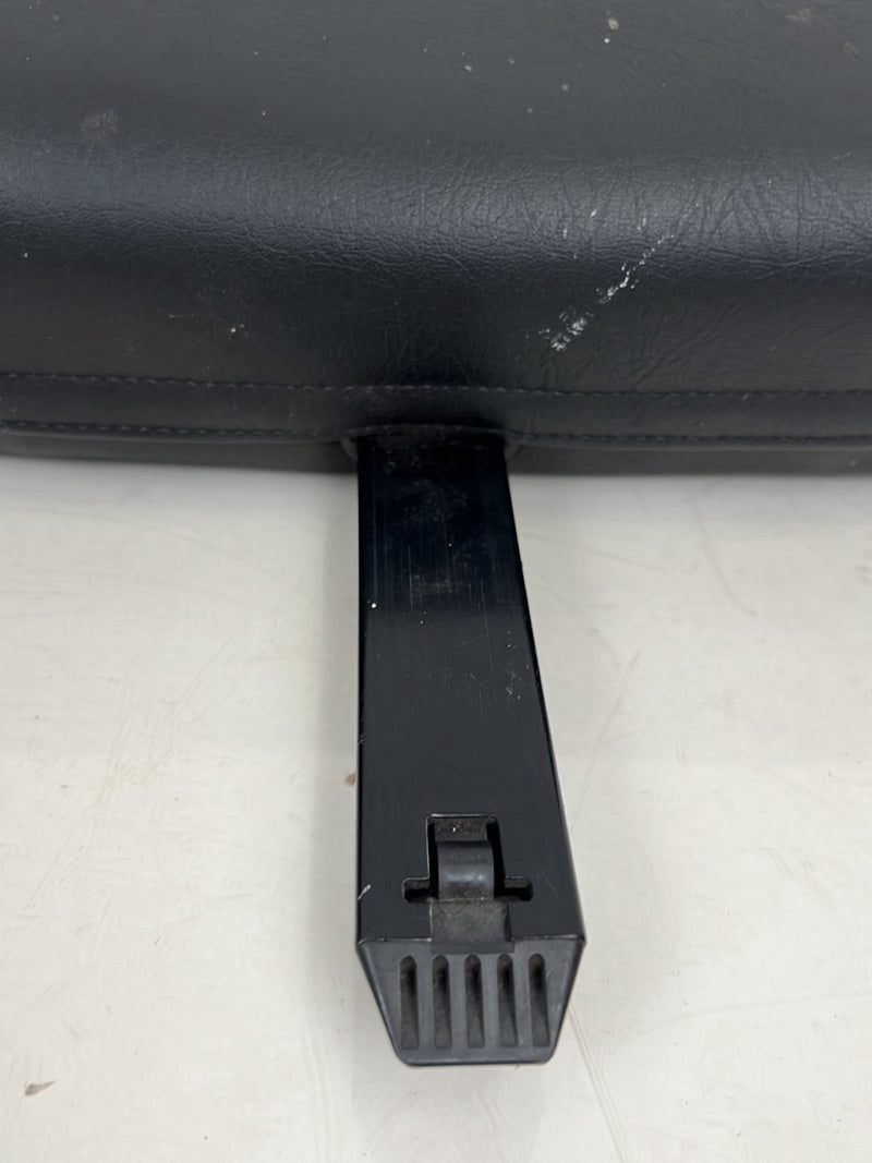 1990-1992 Volvo 740 745 940 Wagon Rear Black Leather Headrest Pair OEM #5864EM