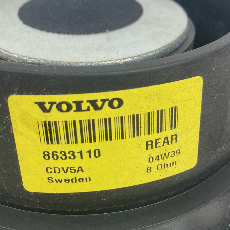 2003-2006 Volvo XC90 Rear Left & Right Door Speaker Pair 8633110 OEM #4822M