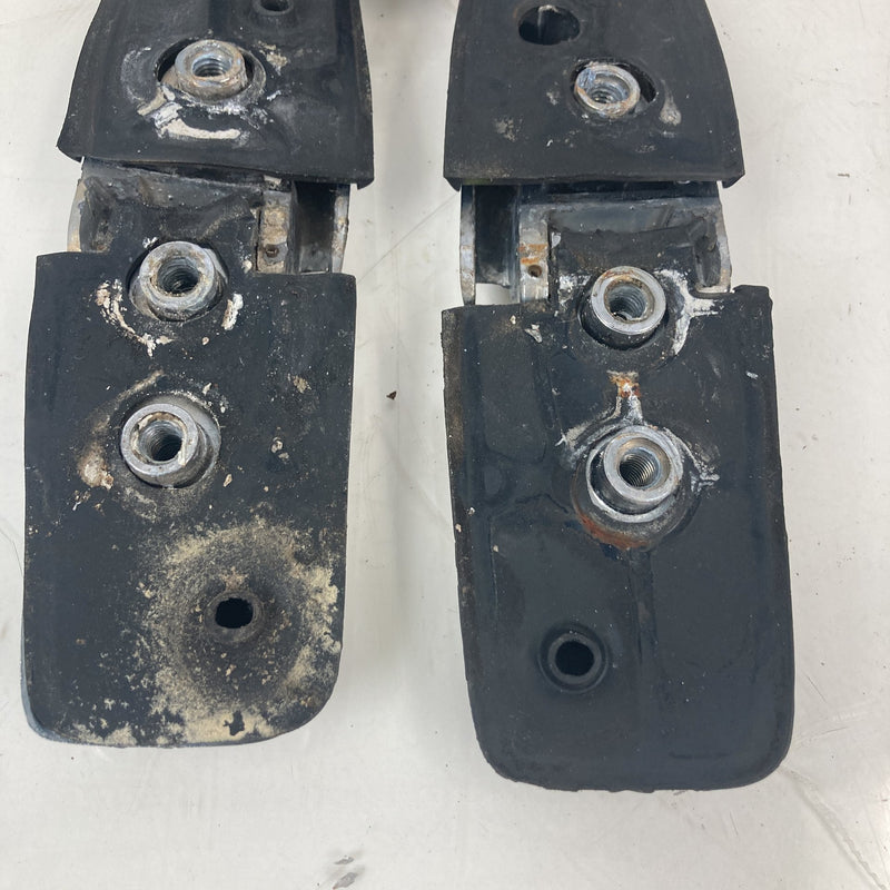 1981-1985 Volvo 240 245 Rear Hatch Hinge Chrome Pair 1203421 OEM